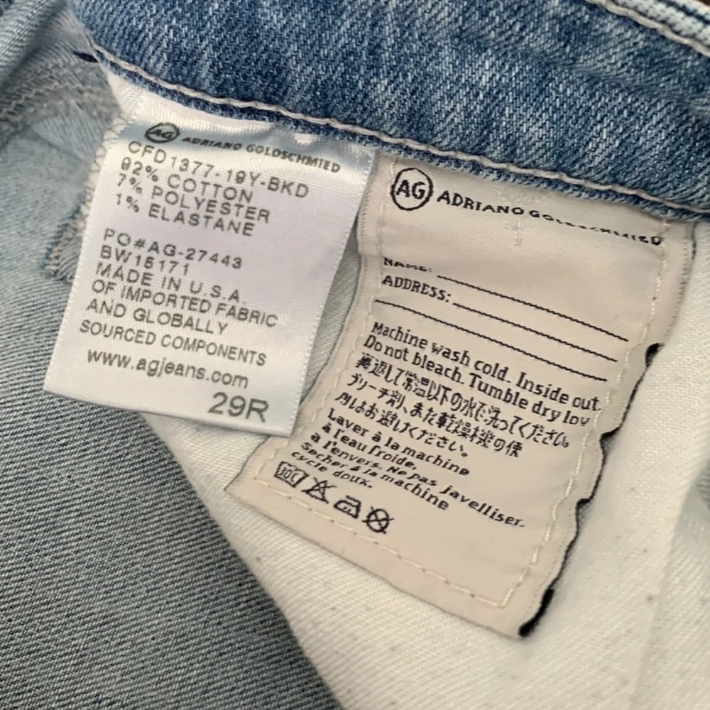 AG Adriano Goldschmied The Stevie Ankle Slim Straight Jean